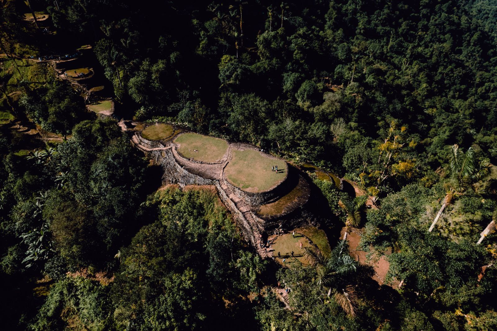 Ciudad Perdida desde el aire