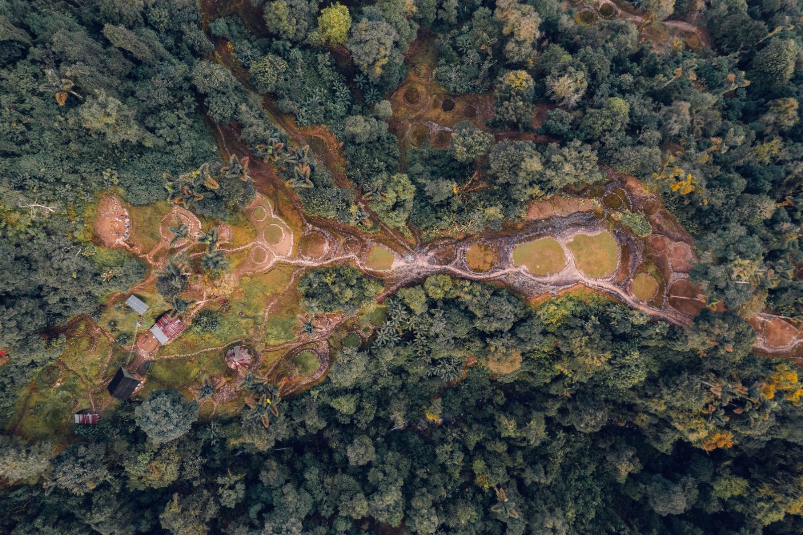 Terrazas circulares de Teyuna